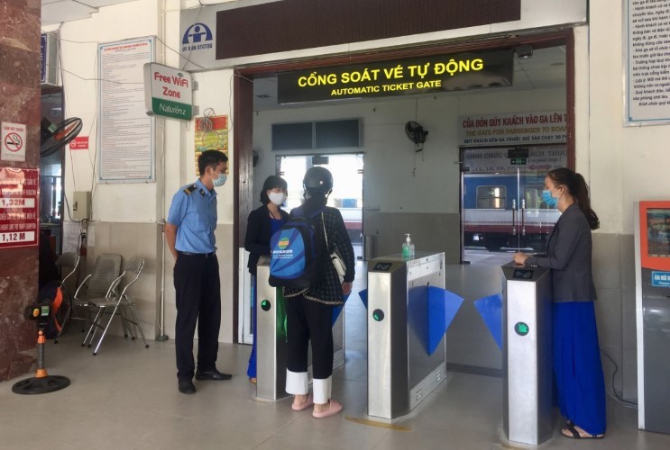 Hành khách tại ga Đà Nẵng giảm nhiều so với cùng kỳ.