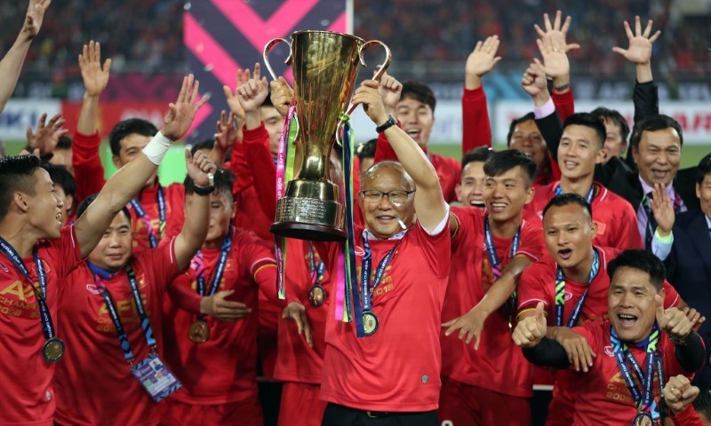 Đội tuyển Việt Nam đăng quang chức vô địch AFF Cup 2018.