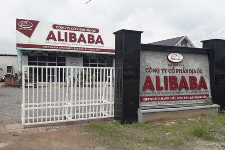Văn phòng chi nhánh Công ty Alibaba tại huyện Long Thành, Đồng Nai. Ảnh: CTV