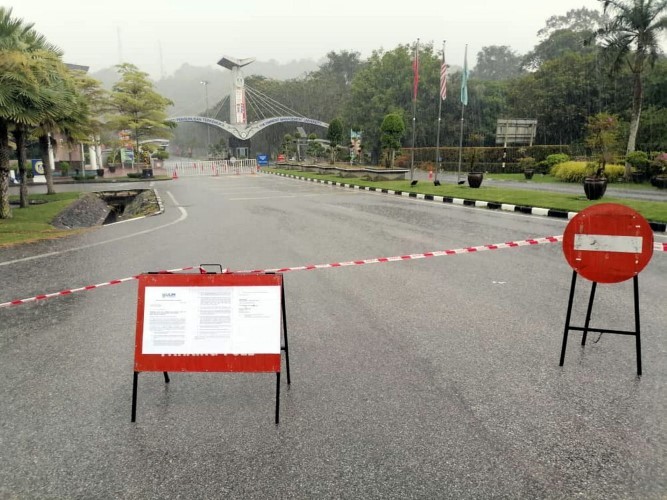 Trường Đại học Utara Malaysia đóng cửa do Covid-19.