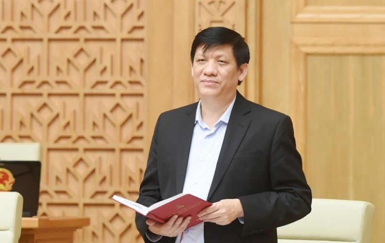 Bộ trưởng Nguyễn Thanh Long tại cuộc họp ngày 2/2. Ảnh: VGP.