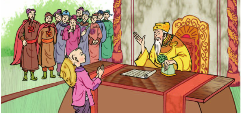 Vì Trạng nguyên quá trẻ tuổi, vua cho là chưa biết lễ nên chưa ban áo mũ mà chờ bổ dụng sau. Ảnh minh họa.
