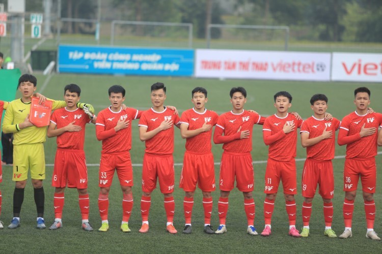Đội tuyển U19 PVF tham dự vòng loại giải vô địch U19 quốc gia 2021.