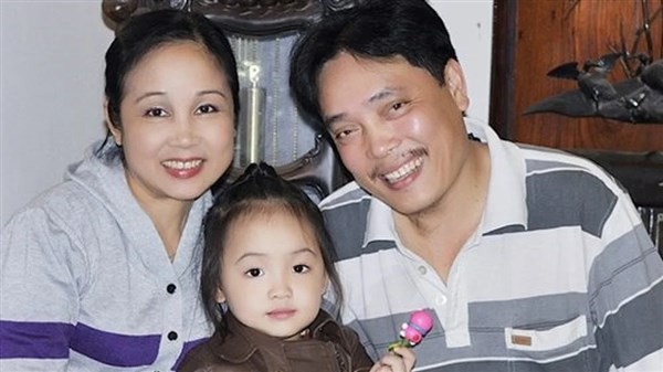 Gia đình diễn viên Minh Tuấn.