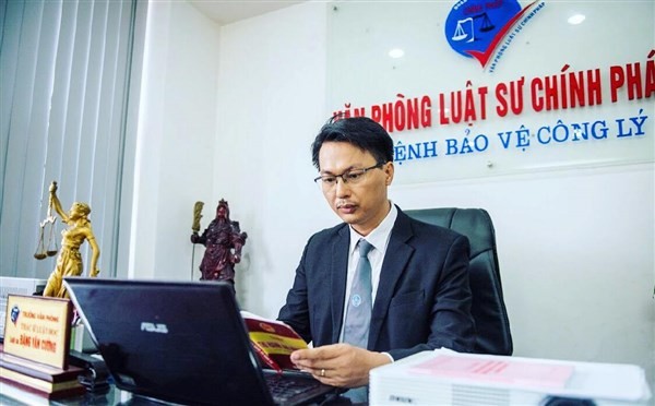 Luật sư Đặng Văn Cường – Đoàn Luật sư TP Hà Nội. Ảnh: NVCC