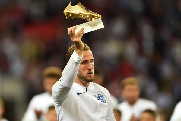 Tiền đạo người Anh đoạt giải Vua phá lưới World Cup 2018.