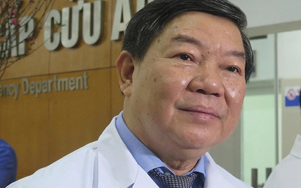 Bị can Nguyễn Quốc Anh – nguyên Giám đốc Bệnh viện Bạch Mai bị xác định có vai trò chính trong vụ án.
