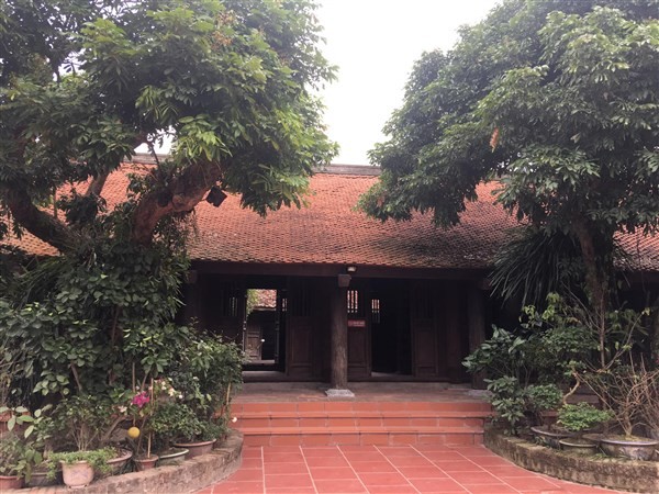Khu đền thờ từ đường nhà thơ Nguyễn Khuyến tại Hà Nam.
