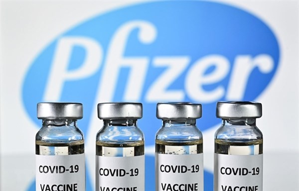 Thời gian giữa 2 liều cho vắc-xin Pfizer là 3 tuần. Ảnh minh họa.