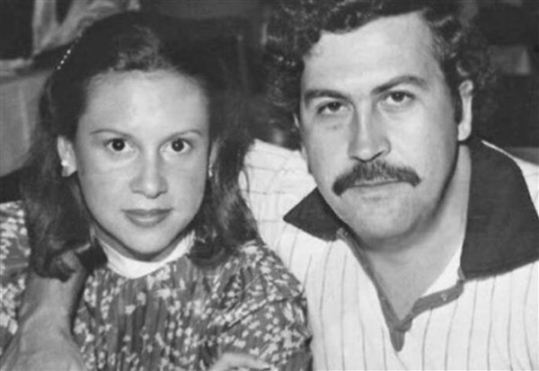 Maria Victoria Henao và Pablo Escobar thời trẻ.