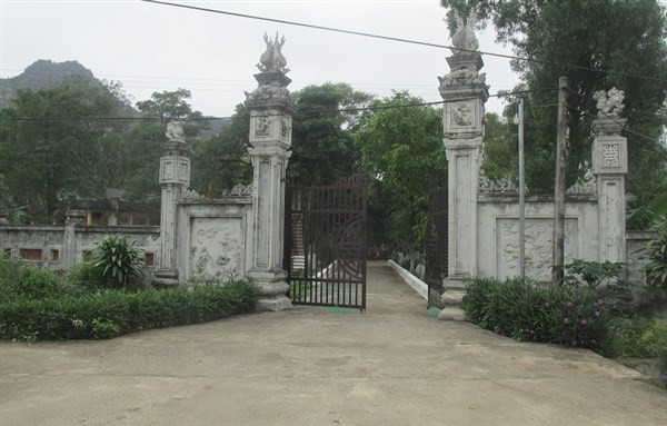 Đền thờ Khương Công Phụ tại xã Định Thành (Yên Định).