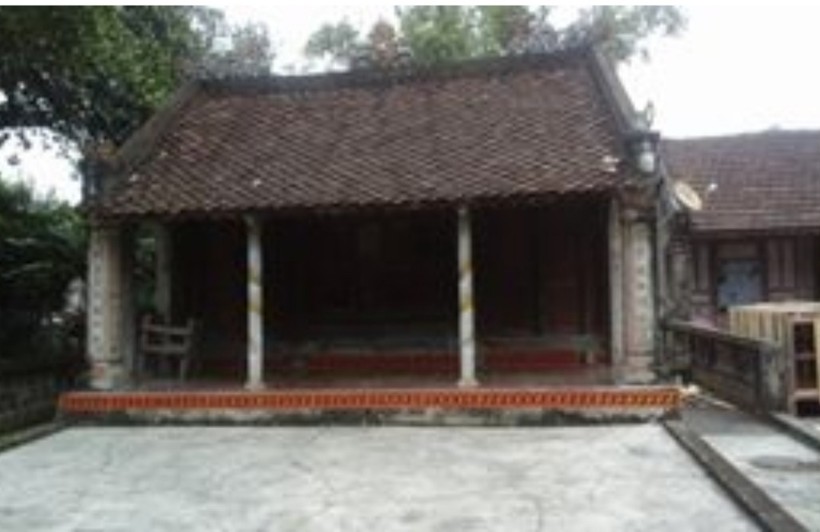 Đền thờ Hoàng giáp Vũ Diệm tại Can Lộc (Hà Tĩnh).