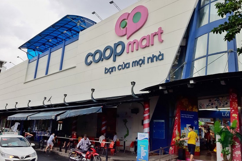 Một siêu thị Co.opmart thuộc Saigon Co.op.