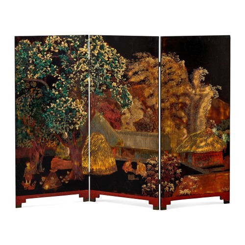 Tác phẩm “Nhà tranh gốc mít” của Nguyễn Văn Tỵ bị làm giả và sắp bán tại nhà đấu giá Sotheby’s.
