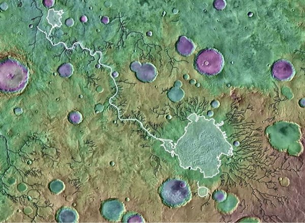 Các thung lũng trên sao Hỏa.