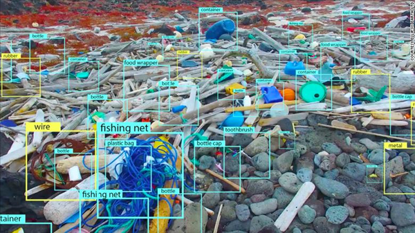Ellipsis phát triển phần mềm dùng nhận dạng hình ảnh để xác định loại rác thải nhựa. Công ty cho biết, nó có thể phát hiện 47 loại rác khác nhau với độ chính xác 95%.