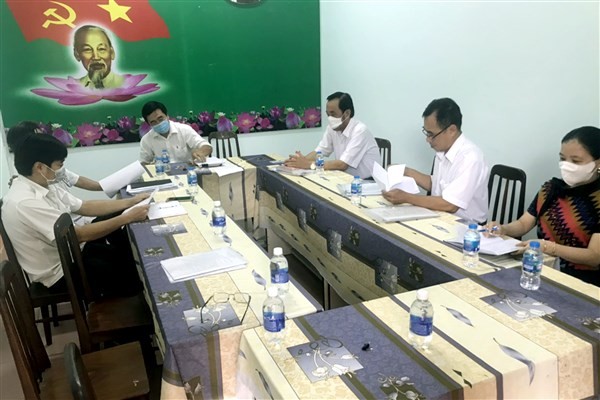 Cuộc họp giải quyết vụ việc do Phòng GD&ĐT huyện Long Thành tổ chức ngày 19/10.