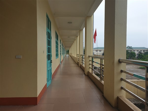 Trường THPT Nguyễn Trãi có cơ sở vật chất khang trang.