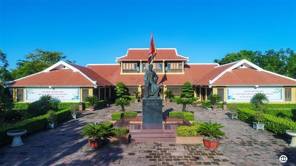 Khu tưởng niệm đại thi hào Nguyễn Du tại huyện Nghi Xuân (Hà Tĩnh). Ảnh: ITN