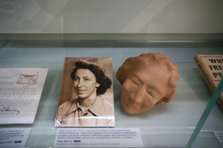 Bức ảnh của bà Monte được trưng bày trong Bảo tàng Do Thái Hohenems.