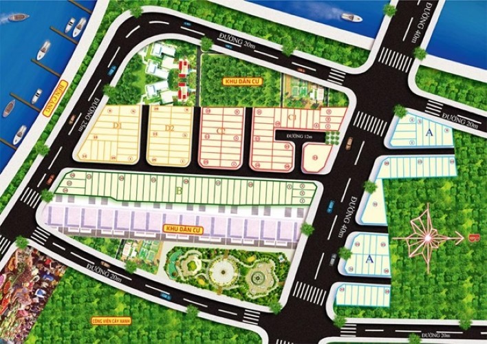 Dự án Vạn Đạt Củ Chi nằm tại vị trí tờ bản đồ số 17, xã Tân An Hội, Huyện Củ Chi.