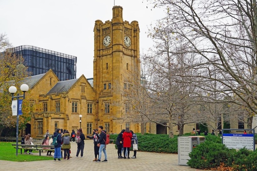 Trường Đại học Melbourne, một trong những trường hàng đầu tại Australia.
