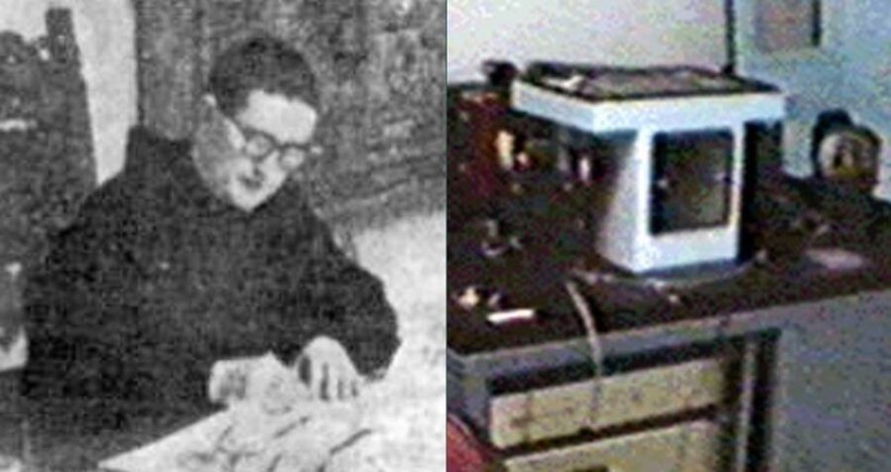 Nhà khoa học Pellegrino Ernetti và cỗ máy Chronovisor được cho là có thể nhìn về quá khứ.