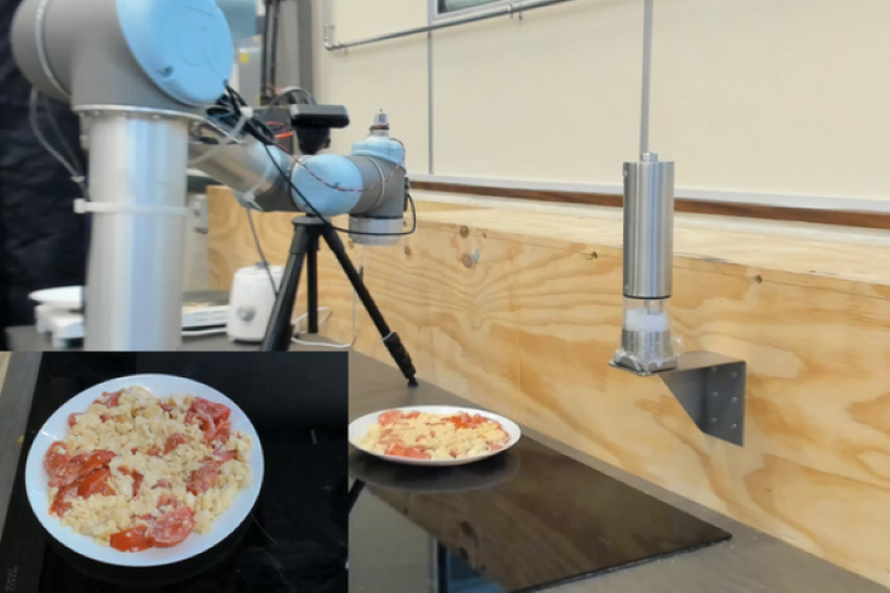 Robot có thể xác định món ăn ngon hay không.