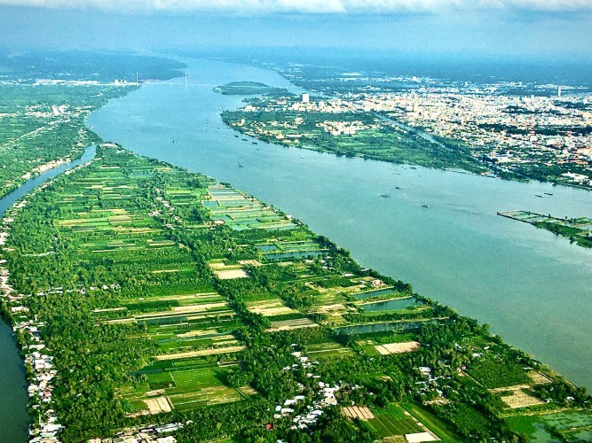 Đồng bằng sông Cửu Long là vựa nông nghiệp của hạ lưu sông Mê Kông.