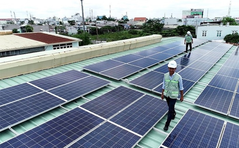 Nhiều trang trại điện Mặt trời đã đi vào hoạt động.