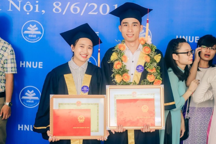 Trần Đại Dương tốt nghiệp xuất sắc Trường ĐH Sư phạm Hà Nội.