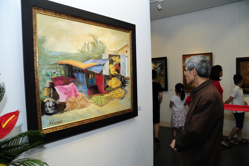 Bốn năm trước, Vũ Đình Lương đã trình làng triển lãm 'Từ làng ra phố'.