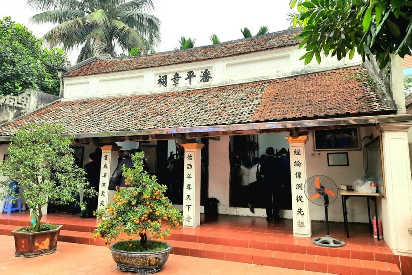 Nhà thờ dòng họ Phan Huy tại thôn Thụy Khuê, xã Sài Sơn (Quốc Oai - Hà Nội).