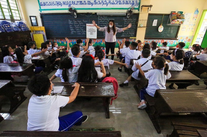 Học sinh Philippines tựu trường từ ngày 22/8.