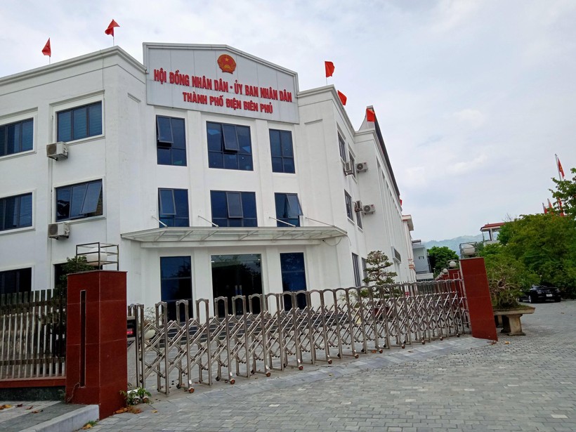 Trụ sở UBND thành phố Điện Biên Phủ.