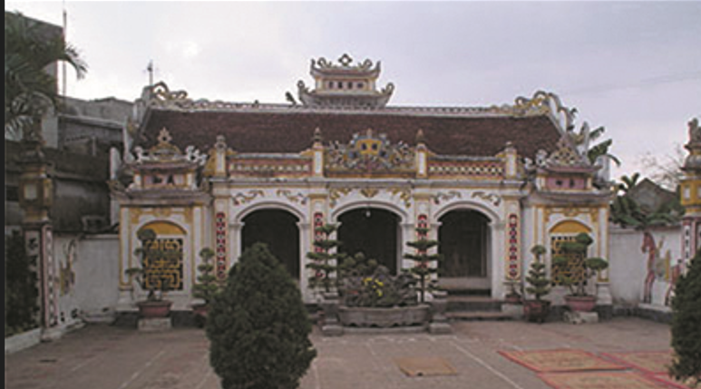 Đền thờ Hoàng giáp Phạm Văn Nghị tại thôn Tam Đăng (Ý Yên, Nam Định).