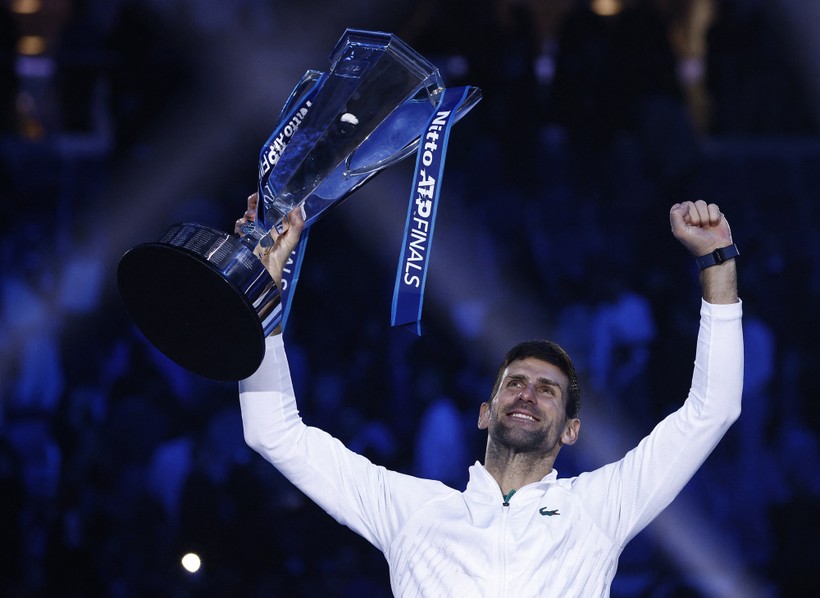 Djokovic giành chức vô địch ATP Finals 2022.