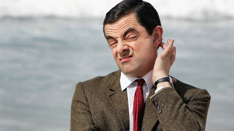Rowan Atkinson nổi tiếng khắp thế giới nhờ series hài 'Mr. Bean'. Ảnh: Irishtimes.