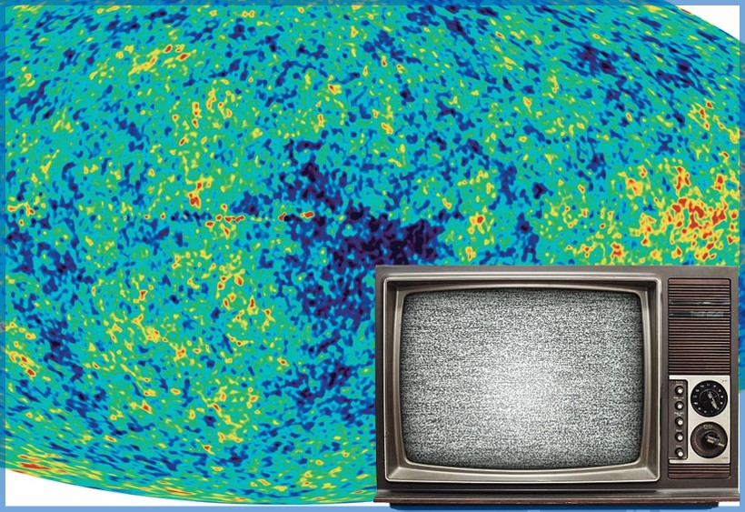 Muỗi màn hình chính là bức xạ vi sóng nền của vũ trụ.