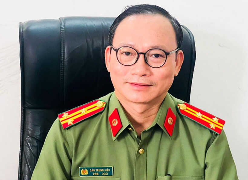 Thượng tá, TS Đào Trung Hiếu, chuyên gia nghiên cứu tội phạm.