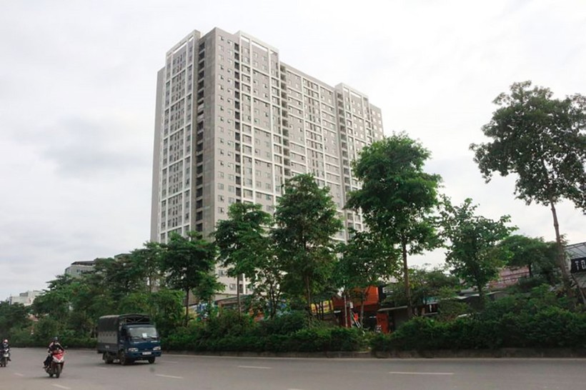 Dự án nhà ở xã hội NT Home (phường Phương Canh, quận Nam Từ Liêm, Hà Nội).