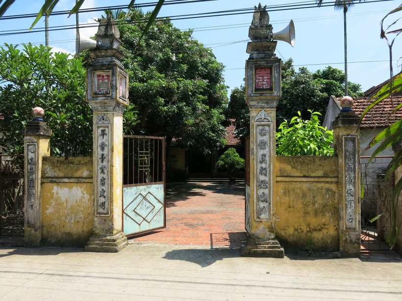 Đền thờ Tiến sĩ Trần Công Xán tại Hưng Yên.