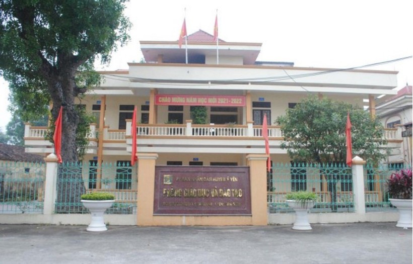 Trụ sở Phòng GD&ĐT huyện Ý Yên, tỉnh Nam Định.