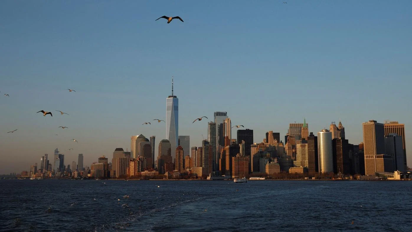 Các tòa nhà tại 5 quận của New York nặng 762 tỷ kg. 