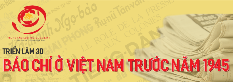 Triển lãm 3D về báo chí Việt Nam