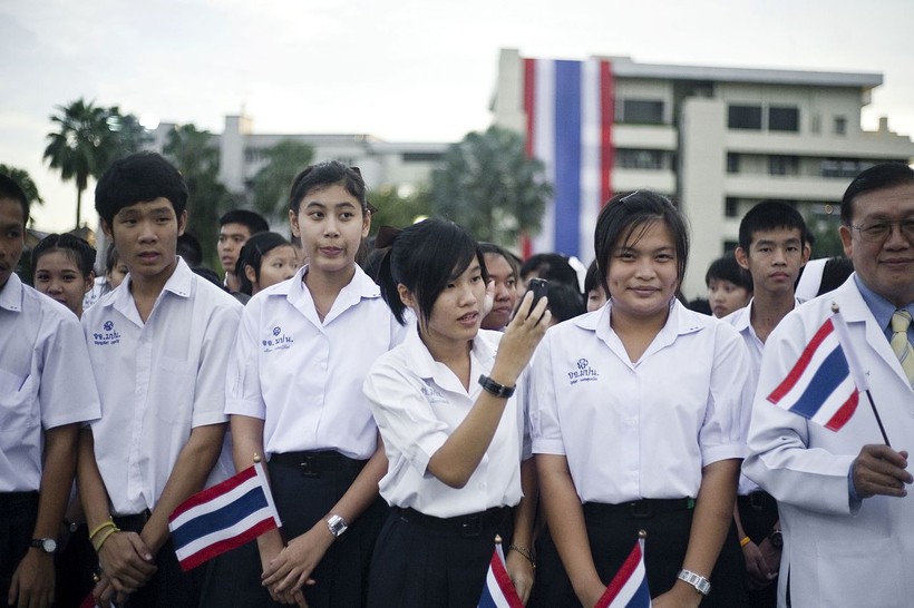 Học sinh Thái Lan có thể không mặc đồng phục khi đến trường.