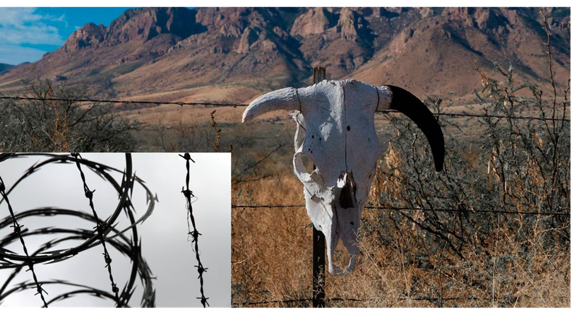 Dây thép gai ngăn gia súc vào lãnh địa của các chủ trại miền Tây nước Mỹ.