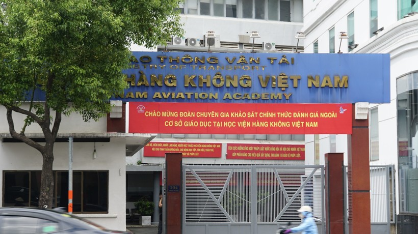 Trụ sở Học viện HKVN tại quận Phú Nhuận, TPHCM. (Ảnh: Mạnh Tùng)
