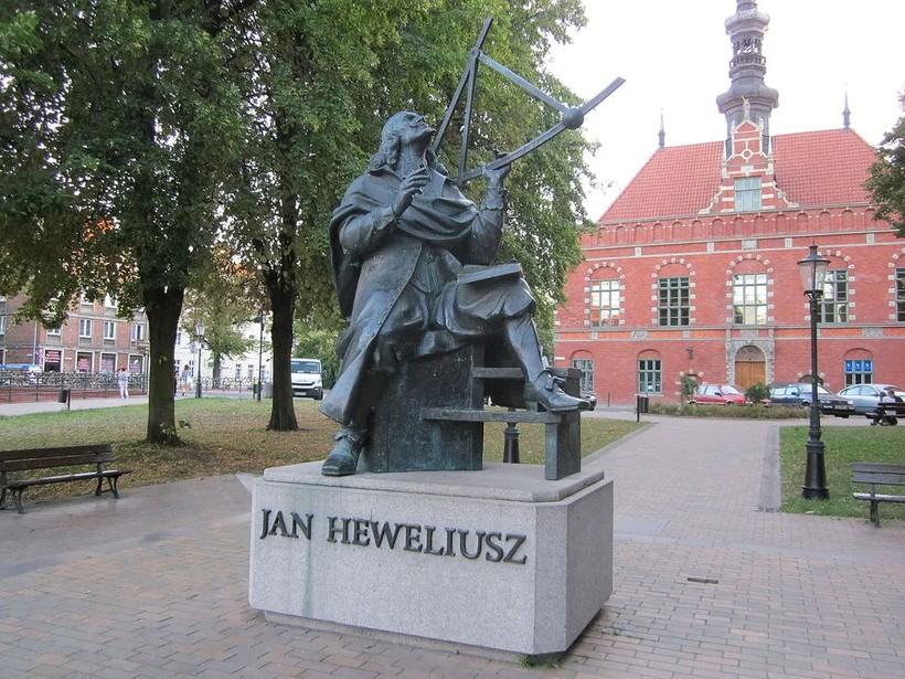 Thiên văn gia Johannes Hevelius ở Gdańsk, Ba Lan. Ảnh: Smithsonianmag.com