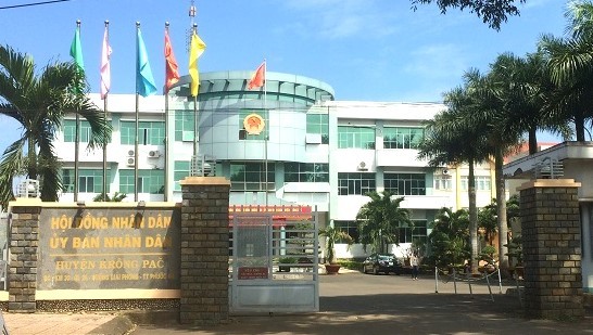 Trụ sở UBND huyện Krông Pắc. Ảnh: TL